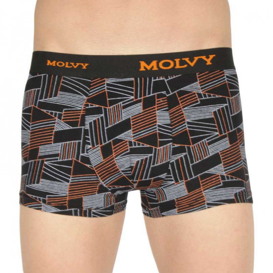 2PACK Boxers para hombre Molvy multicolor (2MP-2637-BEU)