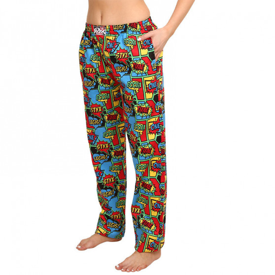 Pantalones de dormir para mujer Styx boom (DKD955)