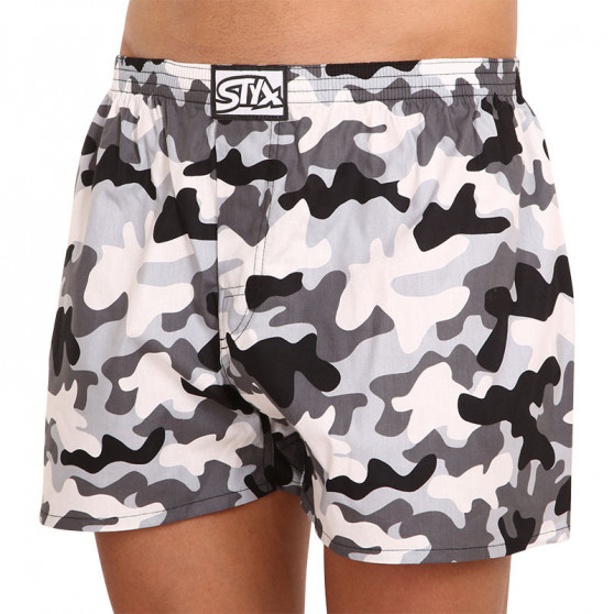 Calzones de hombre Styx art goma clásica camouflage (A1457)