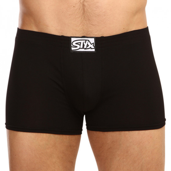 3PACK Boxers para hombre Styx classic elastic negro (Q9606060)