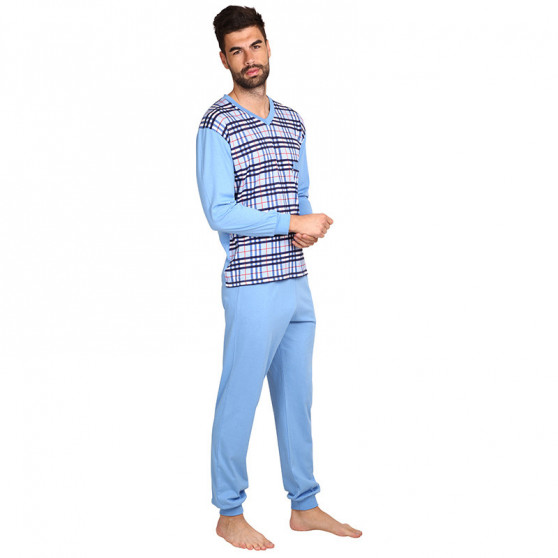 Pijama de hombre Foltýn azul (FPD11)