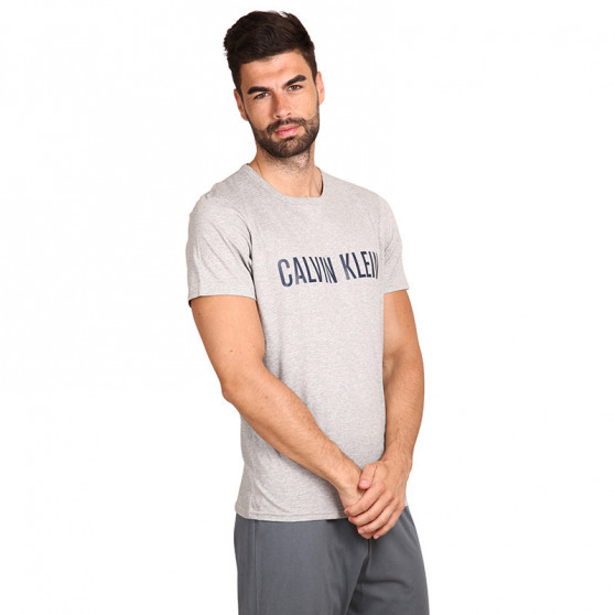 Camiseta de hombre Calvin Klein gris (NM1959E-1NN)