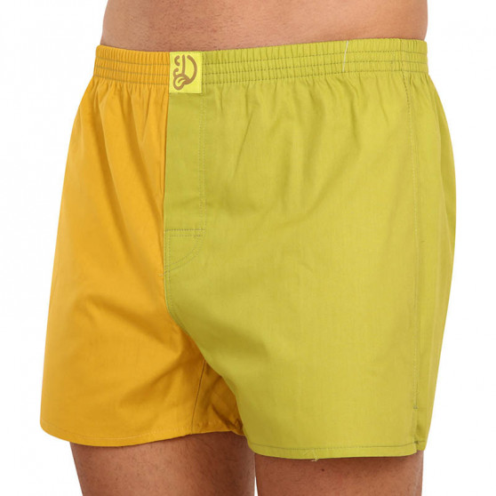 Calzones de hombre Dedoles amarillo-verde (D-M-UN-LB-B-C-1576)