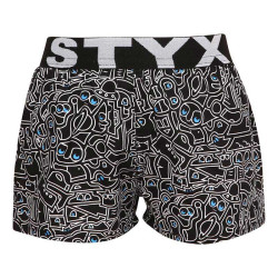 Pantalones cortos para niños Styx art sports rubber doodle (BJ1256)