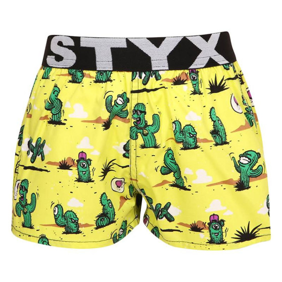 Pantalones cortos para niños Styx art sports rubber cactus (BJ1351)