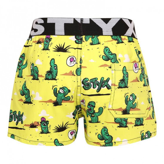 Pantalones cortos para niños Styx art sports rubber cactus (BJ1351)