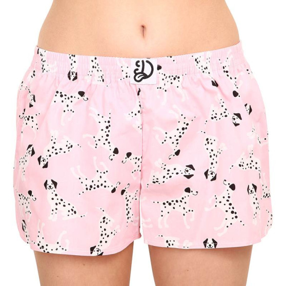 Alegres Calzones de mujer Dedoles Pink Dalmatians (DWLB146)