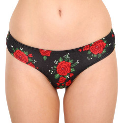 Alegres bragas brasileñas para mujer Dedoles Roses (D-W-UN-BL-C-C-139)