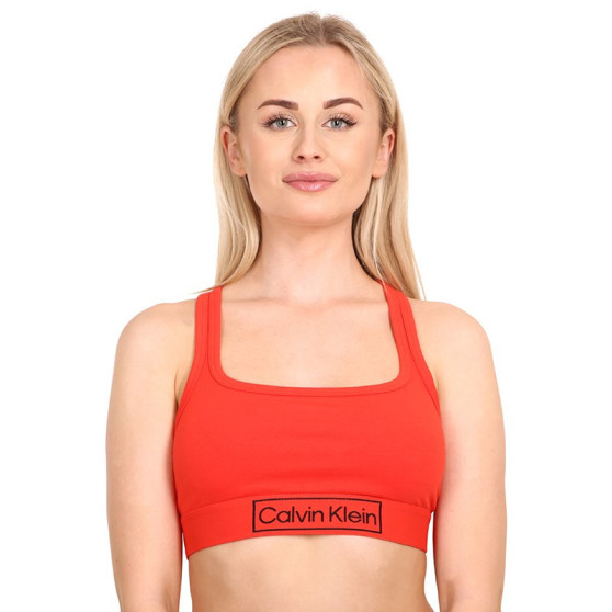 Sujetador de mujer Calvin Klein rojo (QF6768E-XM9)