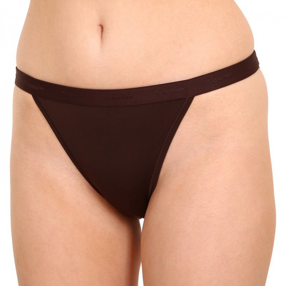 Braga de mujer Calvin Klein marrón oscuro (QF6760E-BCK)