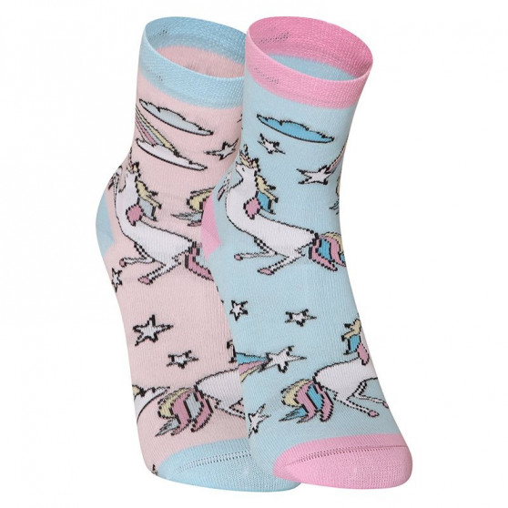 Calcetines bebé feliz Dedoles Unicornio arco iris (GMKS204)