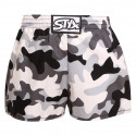 Pantalones cortos para niños Styx art goma clásica camouflage (J1457)