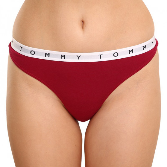 3PACK tanga de mujer Tommy Hilfiger multicolor (UW0UW02521 0XR)