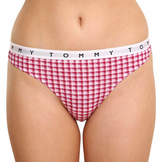 3PACK tanga de mujer Tommy Hilfiger multicolor (UW0UW02521 0XR)