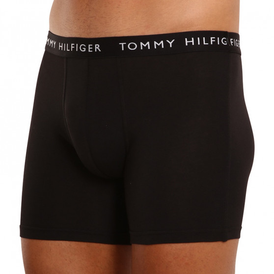 3PACK Boxers para hombre Tommy Hilfiger negro (UM0UM02204 0TE)