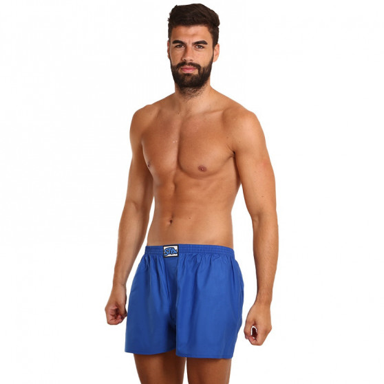 Calzones de hombre Styx classic elastic azul (A967)