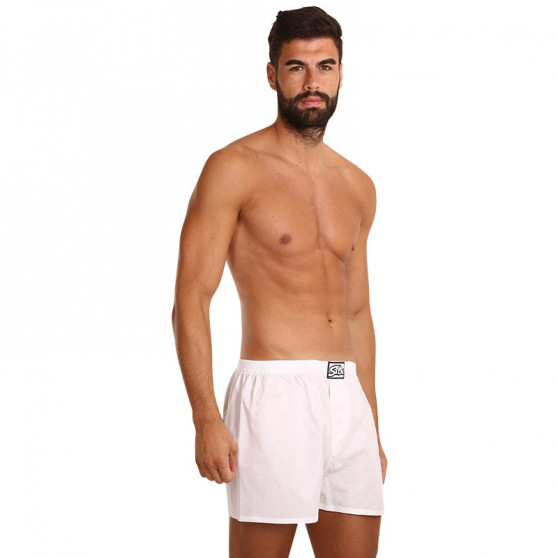 Calzones de hombre Styx classic elastic blanco (A1061)