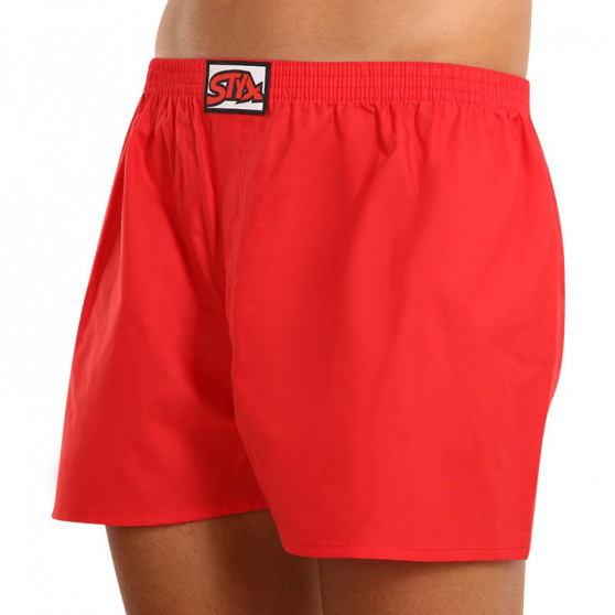 Calzones de hombre Styx classic elastic rojo (A1064)