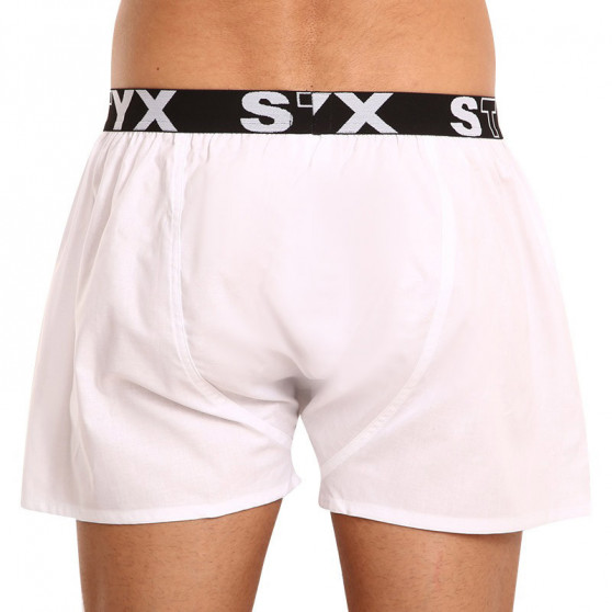 Calzones de hombre Styx sport elastic blanco (B1061)