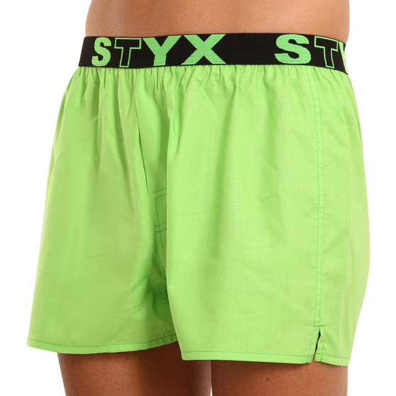 Calzones de hombre Styx sport elastic verde (B1069)