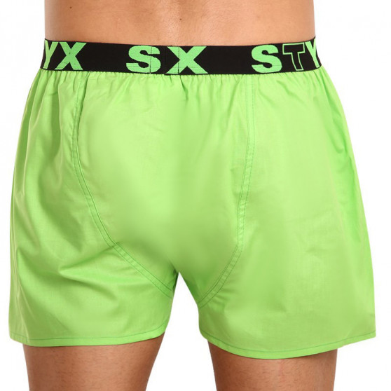 Calzones de hombre Styx sport elastic verde (B1069)