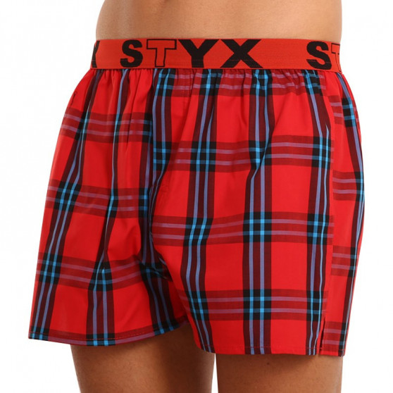 Calzones de hombre Styx elástico deportivo multicolor (B923)