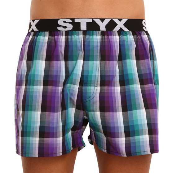 Calzones de hombre Styx elástico deportivo multicolor (B928)