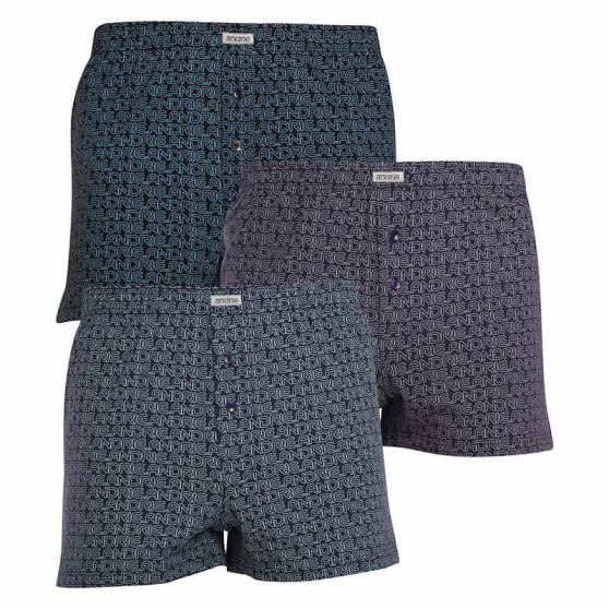 3PACK short hombre Andrie multicolor (PS 5627)