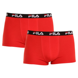 2PACK Boxers para hombre Fila rojo (FU5141/2-118)