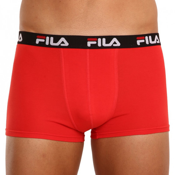 2PACK Boxers para hombre Fila rojo (FU5141/2-118)