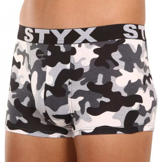 Boxers para hombre Styx art sports rubber camouflage (G1457)