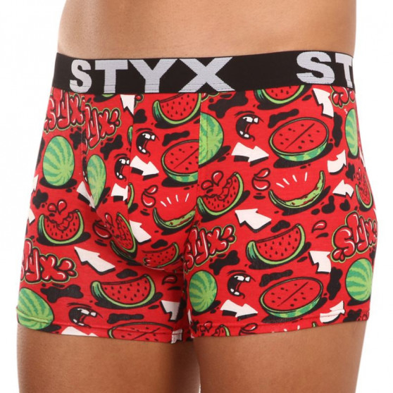 Boxers para hombre Styx long art sports rubber melons (U1459)