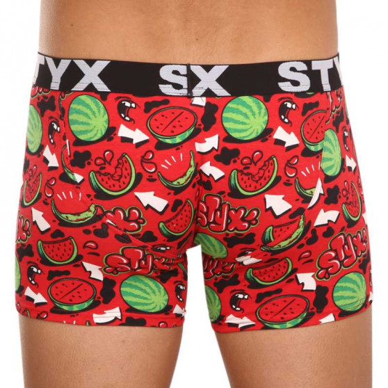 Boxers para hombre Styx long art sports rubber melons (U1459)