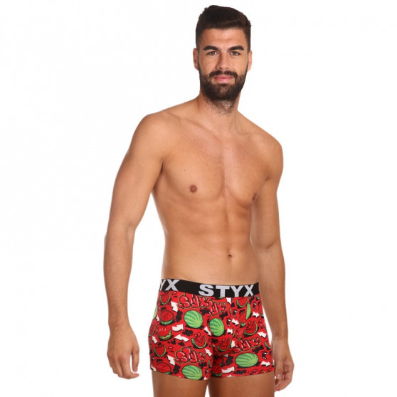 Boxers para hombre Styx long art sports rubber melons (U1459)