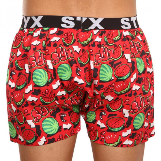 Calzones de hombre Styx art sports rubber melons (B1459)