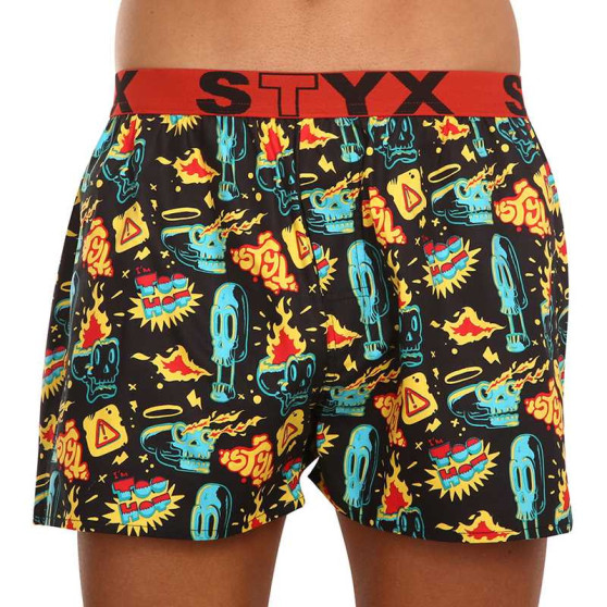 Calzones de hombre Styx art sports rubber toohot (B1458)