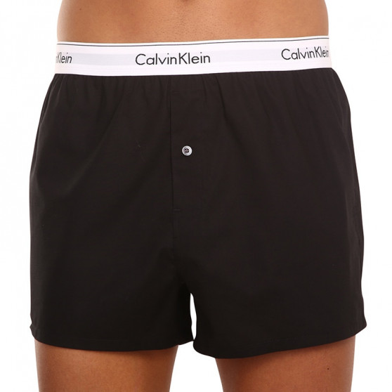 2PACK Calzones de hombre Calvin Klein negro (NB1396A-001)