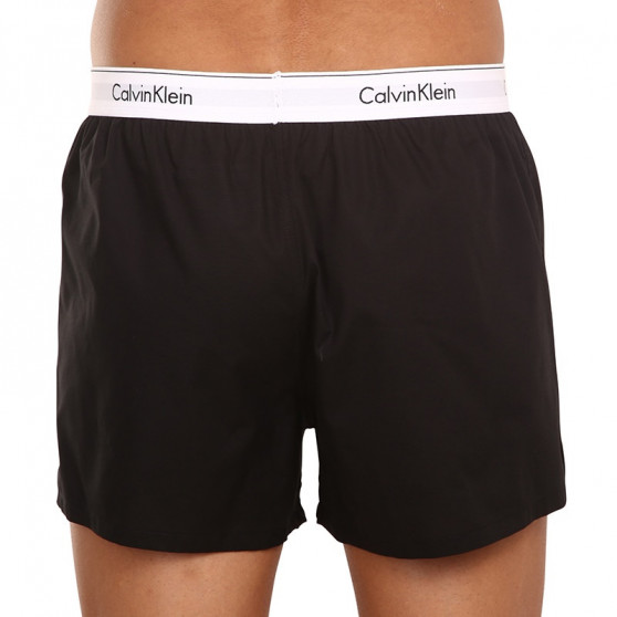 2PACK Calzones de hombre Calvin Klein negro (NB1396A-001)