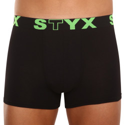 Boxers para hombre Styx goma deportiva negro (G962)