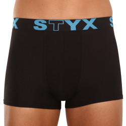 Boxers para hombre Styx goma deportiva negro (G961)