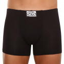 Boxers para hombre Styx largo clásico elástico negro (F960)