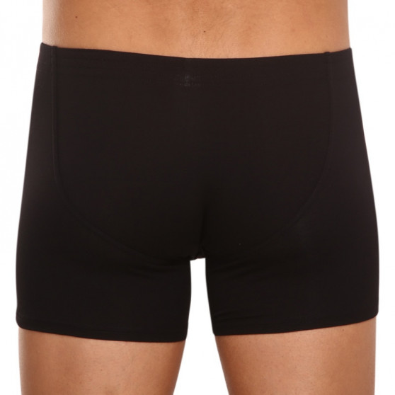 Boxers para hombre Styx largo clásico elástico negro (F960)