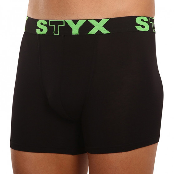 Boxers para hombre Styx long sport elastic negro (U962)