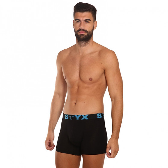 Boxers para hombre Styx long sport elastic negro (U961)