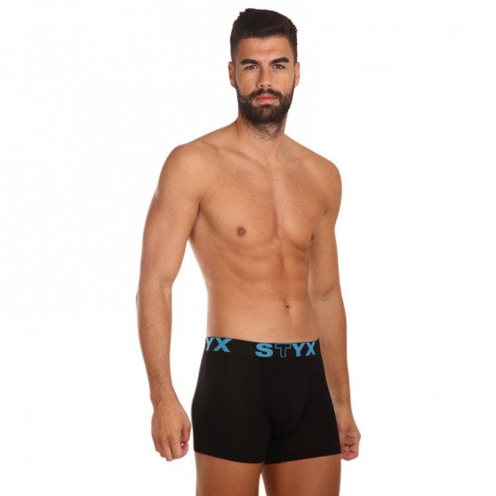 Boxers para hombre Styx long sport elastic negro (U961)