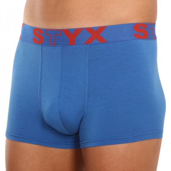 Boxers para hombre Styx elástico deportivo azul (G967)