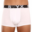 Boxers para hombre Styx goma deportiva blanco (G1061)