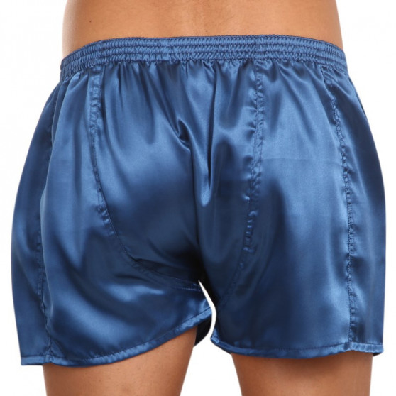 Calzones de hombre Styx classic satin elastico azul oscuro (C664)