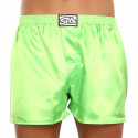 Calzones de hombre Styx goma clásica satin green (C1069)