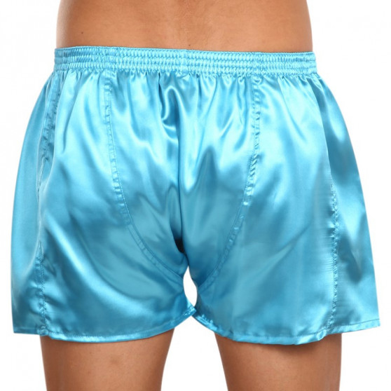 Calzones de hombre Styx goma clásica satin blue (C967)